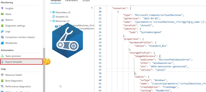 Troubleshoot Bicep with export templates