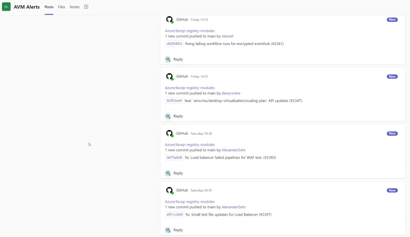 Never miss an update: Azure Verified Modules with GitHub Bot & Teams