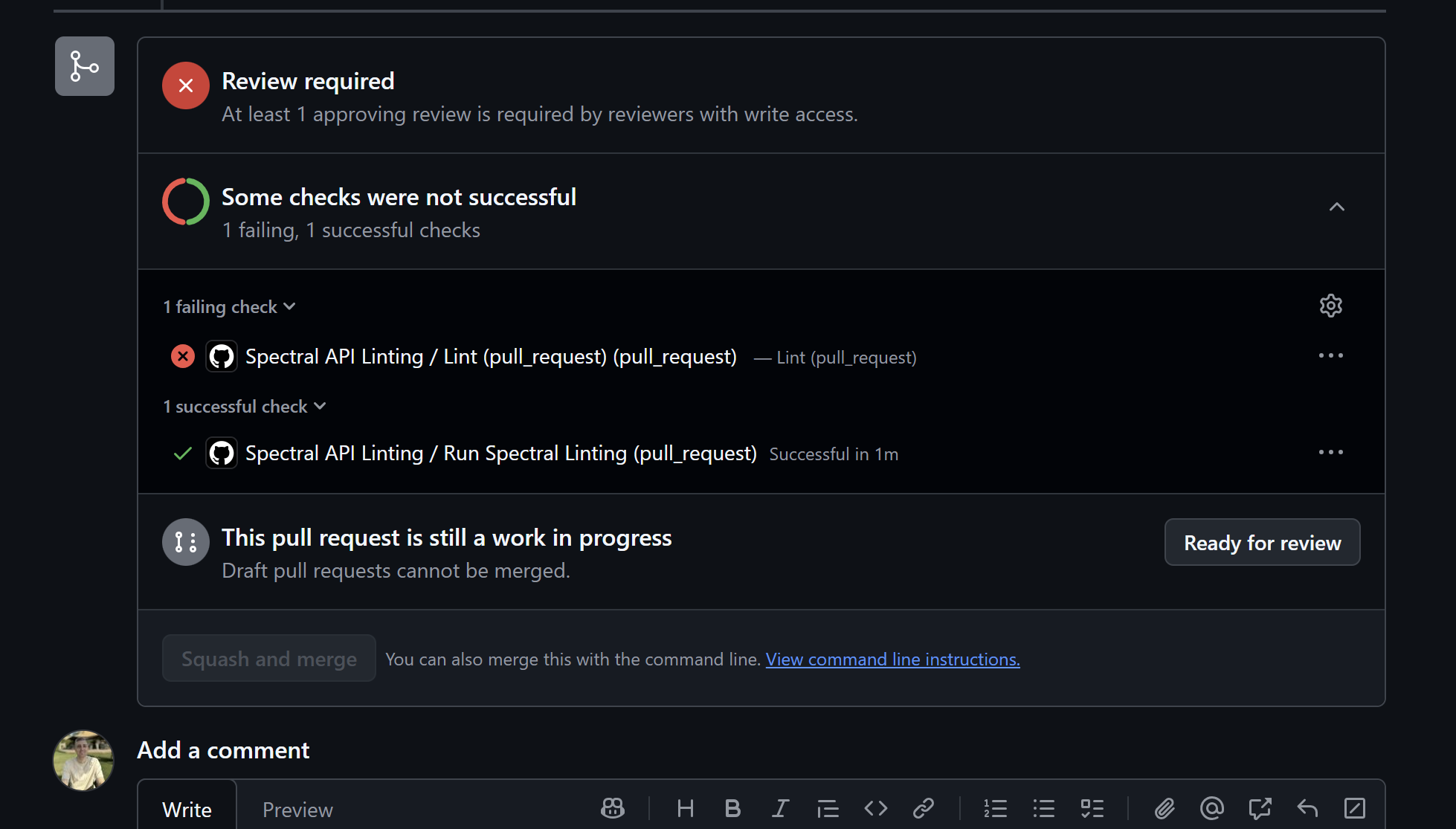 GitHub Spectral Action example