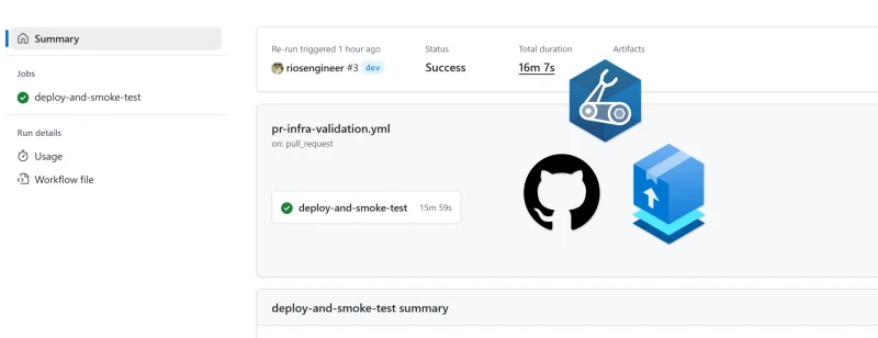 Automating Azure Bicep Testing with Ephemeral Environments in GitHub Actions